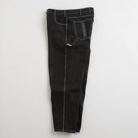 Cash Only Carpenter Baggy Jeans - Flat Black thumbnail