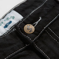 Cash Only Carpenter Baggy Jeans - Flat Black thumbnail