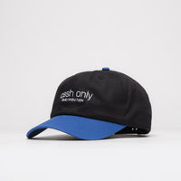 Cash Only Corp Logo Cap - Black / Royal Blue thumbnail