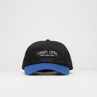 Cash Only Corp Logo Cap - Black / Royal Blue thumbnail