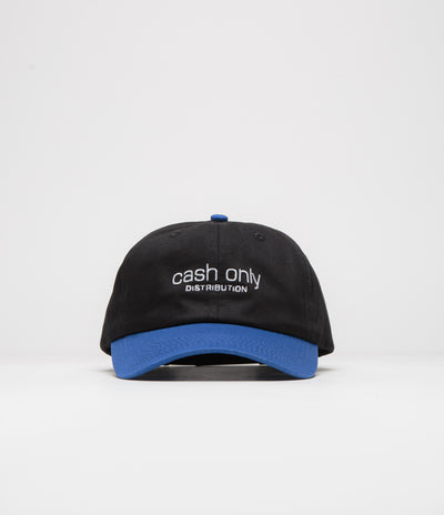 Cash Only Corp Logo Cap - Black / Royal Blue