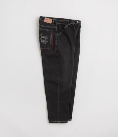 Cash Only Halftime Jeans - Distressed Black