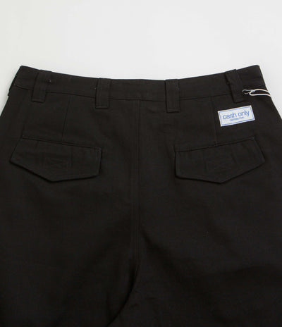 Cash Only Halfway Shorts - Black