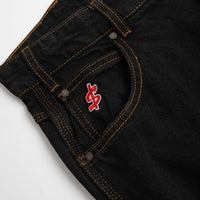 Cash Only Logo Baggy Jeans - Washed Black thumbnail