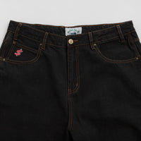 Cash Only Logo Baggy Jeans - Washed Black / Black thumbnail