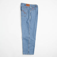 Cash Only Logo Baggy Jeans - Washed Indigo thumbnail