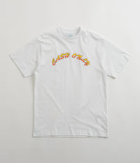 Cash Only Logo T-Shirt - White / Yellow