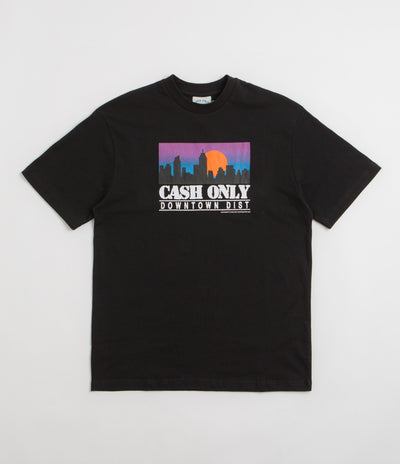 Cash Only Skyline T-Shirt - Black