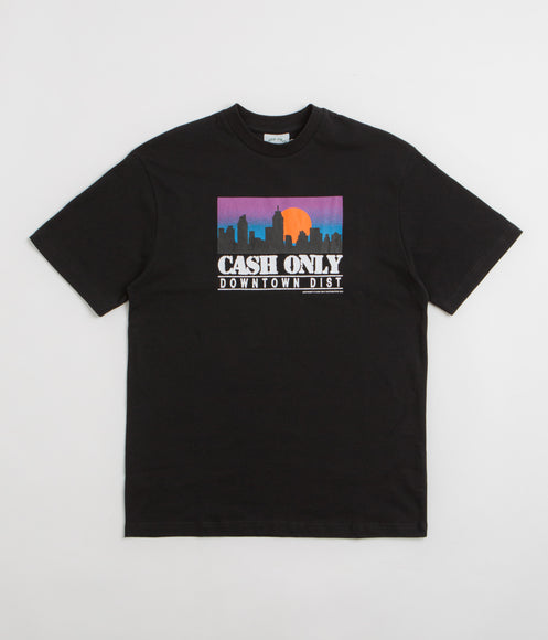 Cash Only Skyline T-Shirt - Black