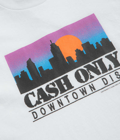 Cash Only Skyline T-Shirt - White