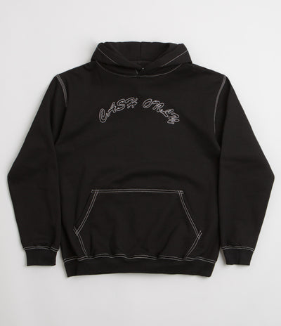 Cash Only Stitch Logo Hoodie - Black