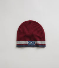 Cash Only Strike Beanie - Burgundy