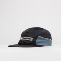 Cash Only Trax 5 Panel Cap - Black / Blue thumbnail