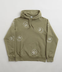 Civilist Allover Smiler Hoodie - Olive