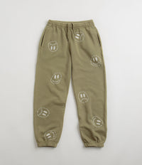 Civilist Allover Smiler Joggers - Olive