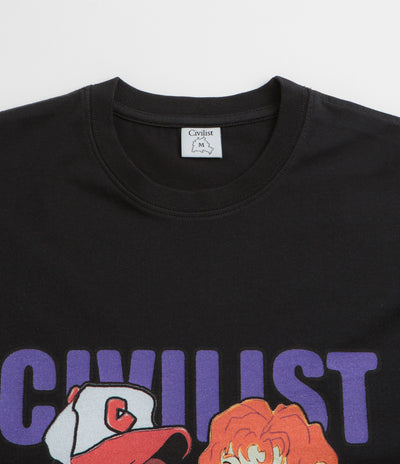 Civilist Characters T-Shirt - Black