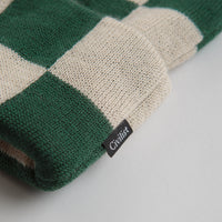 Civilist Checker Beanie - Creme Brulee / Duck Green thumbnail