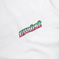 Civilist Crushed T-Shirt - White thumbnail