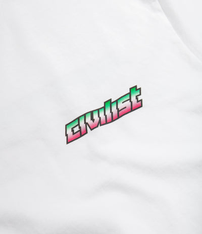 Civilist Crushed T-Shirt - White