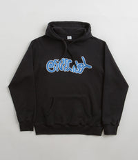 Civilist Curl Hoodie - Black