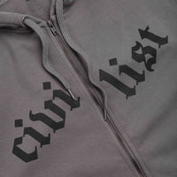 Civilist Degree Zip Hoodie - Charcoal thumbnail