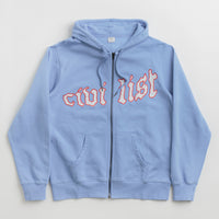 Civilist Exotique Zip Hoodie - Medium Blue thumbnail