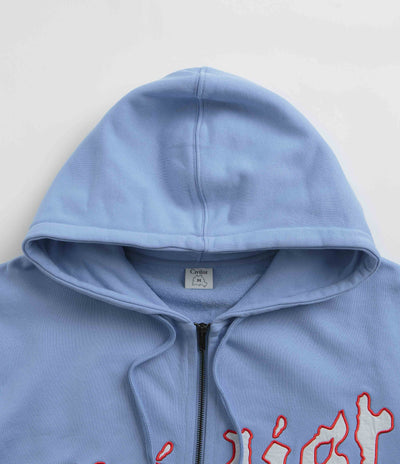 Civilist Exotique Zip Hoodie - Medium Blue