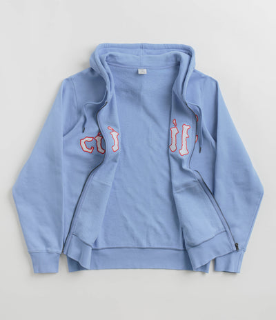 Civilist Exotique Zip Hoodie - Medium Blue