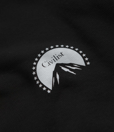 Civilist Fata Morgana Crewneck Sweatshirt - Black