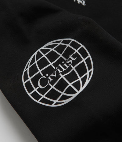 Civilist Fata Morgana Crewneck Sweatshirt - Black