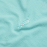 Civilist Mini Logo T-Shirt - Aqua thumbnail