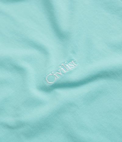 Civilist Mini Logo T-Shirt - Aqua