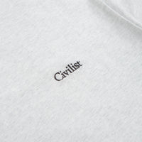 Civilist Mini Logo T-Shirt - Light Heather Grey thumbnail