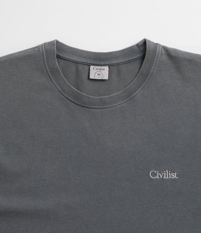 Civilist Mini Logo T-Shirt - Pepper