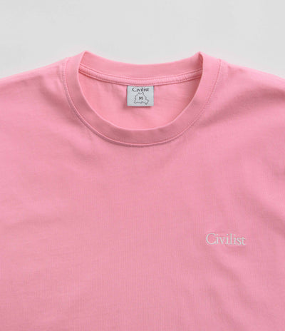 Civilist Mini Logo T-Shirt - Pink