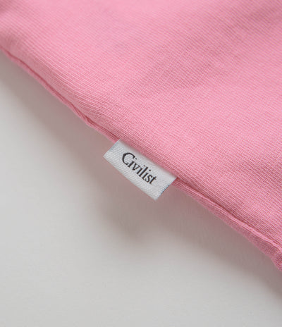 Civilist Mini Logo T-Shirt - Pink