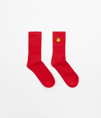 Civilist Mini Smiler Socks - Red