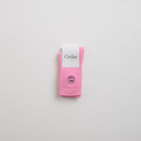 Civilist Mono Smiler Socks - Pink thumbnail