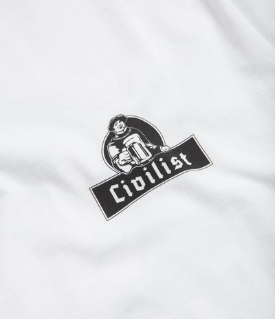 Civilist Schulle T-Shirt - White