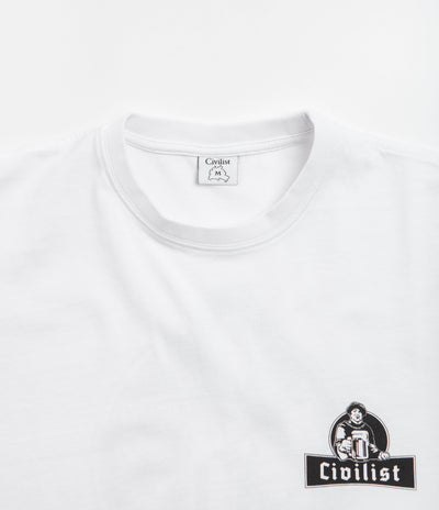 Civilist Schulle T-Shirt - White