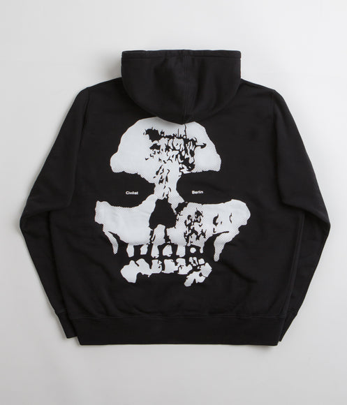 Civilist Skull Hoodie - Black