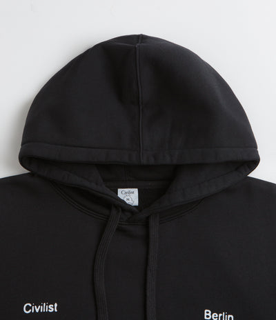 Civilist Skull Hoodie - Black