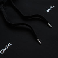 Civilist Skull Hoodie - Black thumbnail