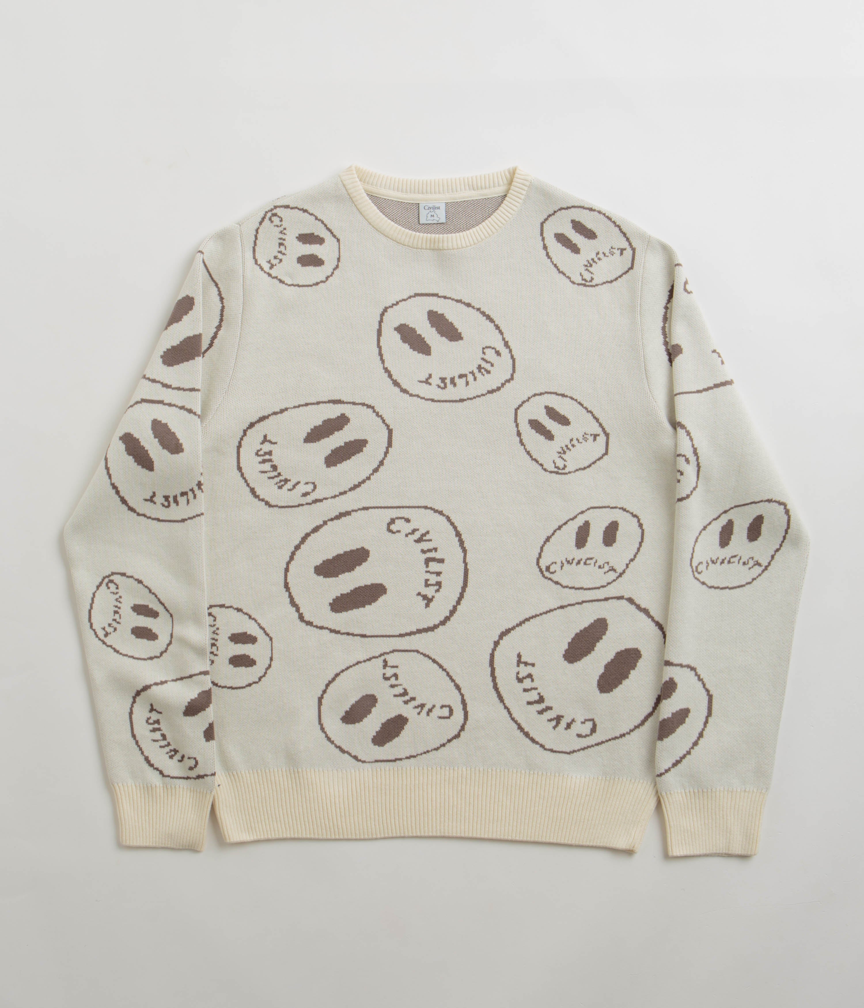 Mollusk Olde Whale Crewneck Sweatshirt - Faded Navy | Flatspot