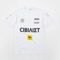 Civilist Sponsor T-Shirt - White thumbnail