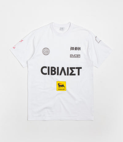 Civilist Sponsor T-Shirt - White