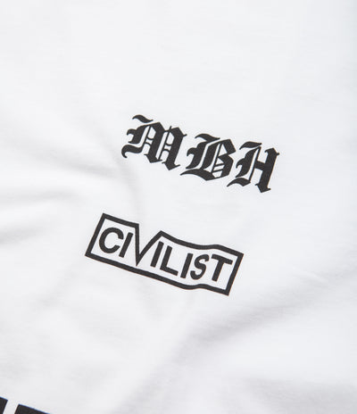 Civilist Sponsor T-Shirt - White