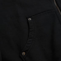 Civilist Studded Heavy Zip Hoodie - Black thumbnail