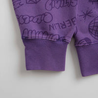 Civilist Team AOP Hoodie - Washed Purple thumbnail