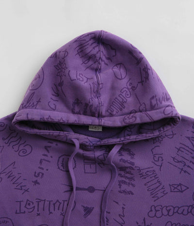 Civilist Team AOP Hoodie - Washed Purple